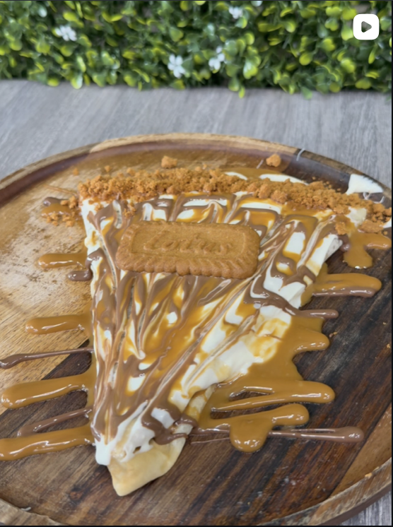 Biscoff Crepe